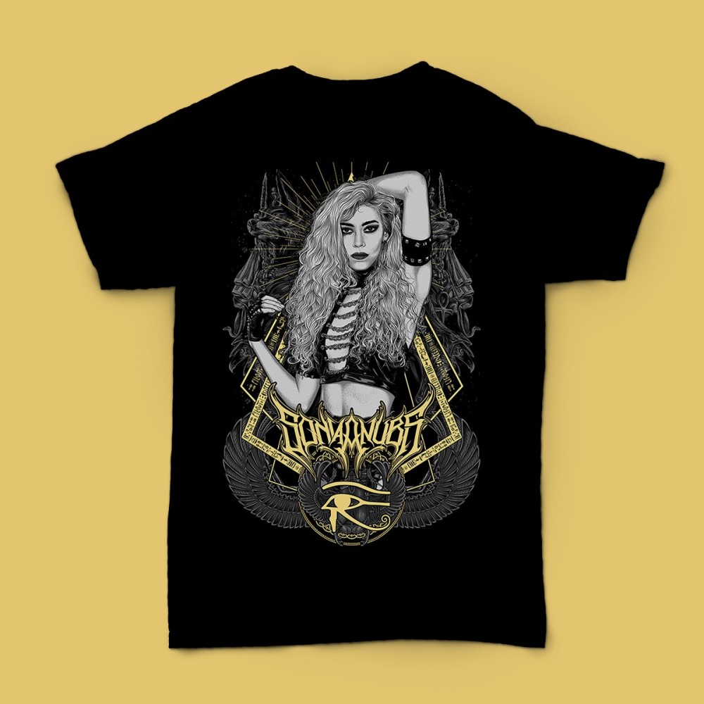 (M & S LEFT ONLY) The Egyptian Warrior by GraveArt T-shirt