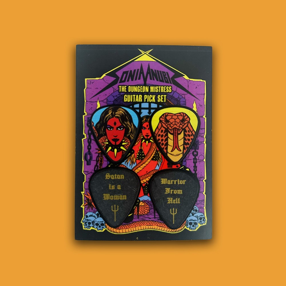 Guitar Pick Set 'The Dungeon Mistress'